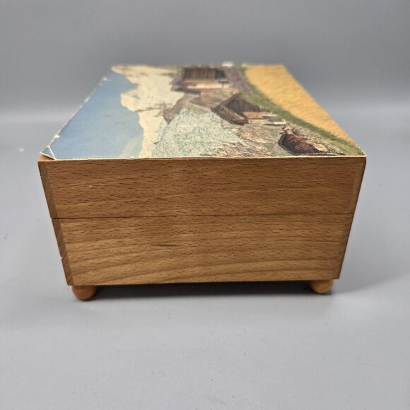 Vintage Thorens Music Box With 30 Teeth Plays But Missing 5 Teeth - Picture 10 of 14